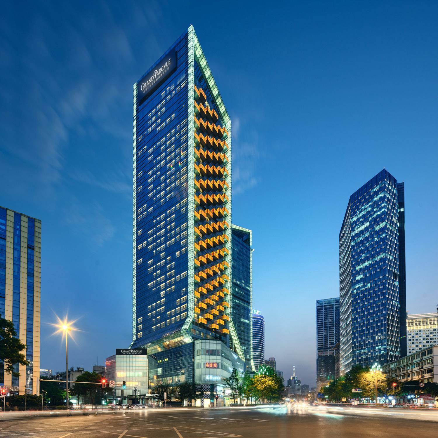 Grand Parcvue Hotel Residence Чэнду Экстерьер фото