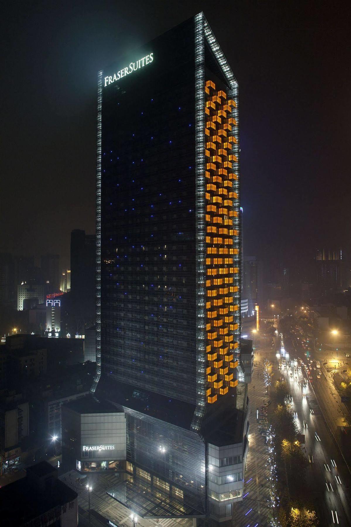 Grand Parcvue Hotel Residence Чэнду Экстерьер фото